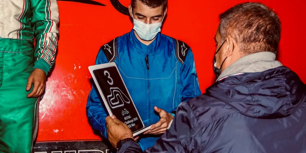 Achilles Giannisis Secures Podium Finish in Impressive Karting Debut