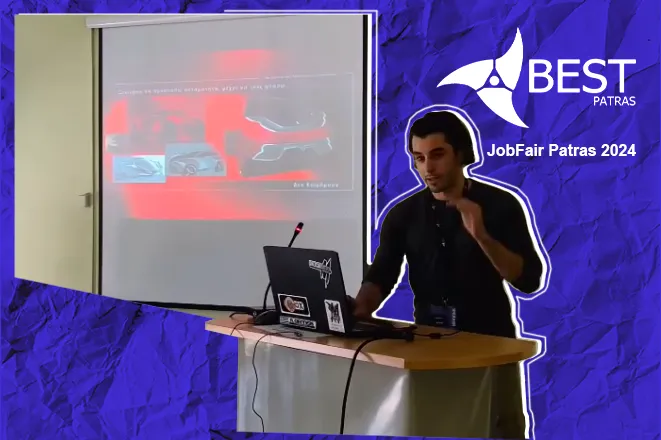 Achilles Giannisis at the Job Fair by BEST PATRAS