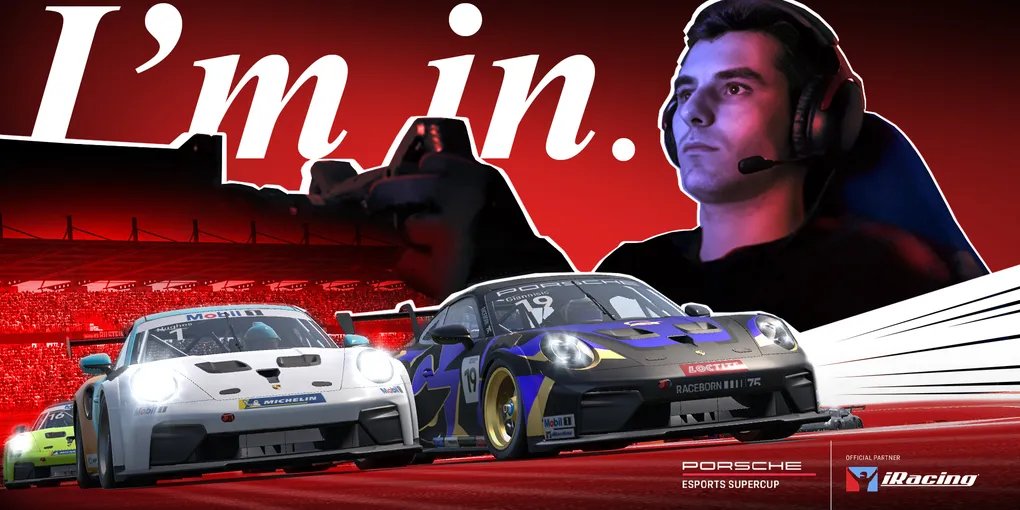 Achilles Giannisis in the Porsche Esports Super Cup